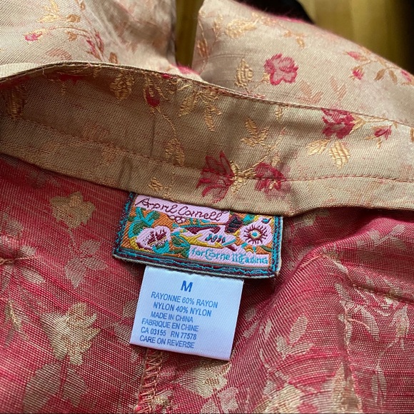 APRIL CORNELL CROPPED WIDE LEG TROUSERS - Picture 8 of 12